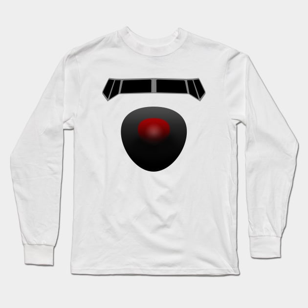 Boeing Jumbo Jet Minimalistic Nose Art Long Sleeve T-Shirt by TWOintoA